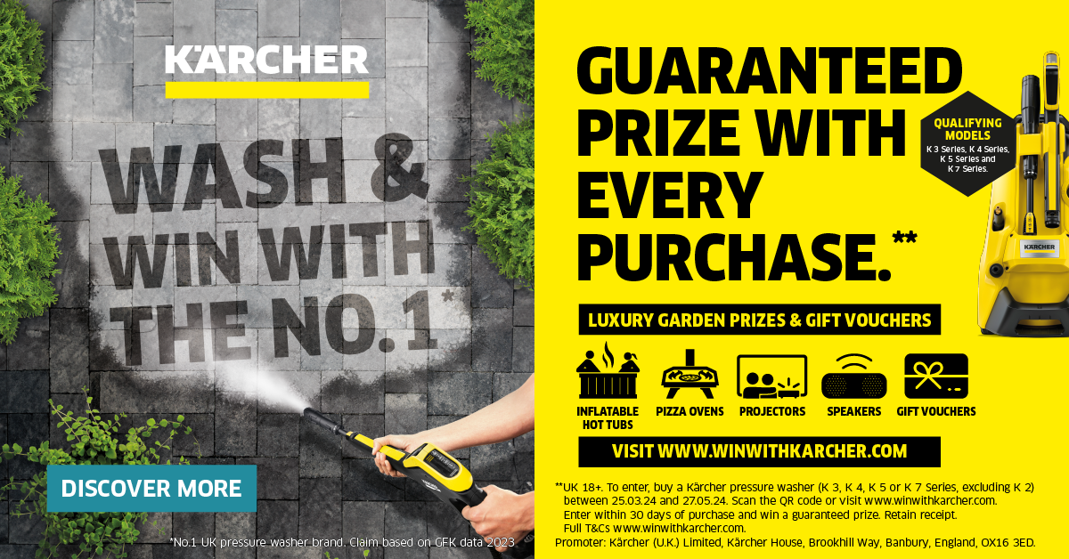 Karcher Wash & Win Promo.